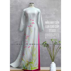 Áo Dài Truyền Thống Lụa Cao Cấp TT322